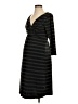 Old Navy - Maternity Stripes Black Casual Dress Size S - photo 1