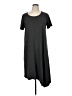 Lane Bryant Solid Gray Casual Dress Size 14 - 16 Plus - photo 1