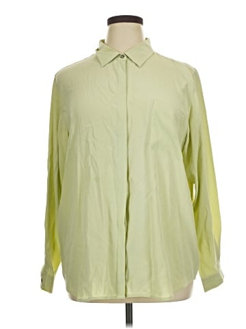 Travelsmith Long Sleeve Silk Top (view 1)