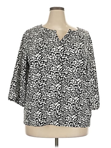 Talbots 3/4 Sleeve Blouse (view 1)