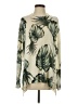 Mumu Mellow 100% Polyester Tropical Ivory Pullover Sweater Size XS - photo 1