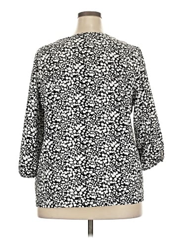 Talbots 3/4 Sleeve Blouse (view 2)