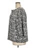 Talbots Animal Print Black 3/4 Sleeve Blouse Size 2X - photo 5