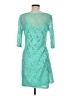 Three Dots Teal Cocktail Dress Size M - photo 2