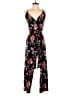 RACHEL Rachel Roy Floral Black Jumpsuit Size M (estimated) - photo 1