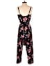 RACHEL Rachel Roy Floral Black Jumpsuit Size M (estimated) - photo 2
