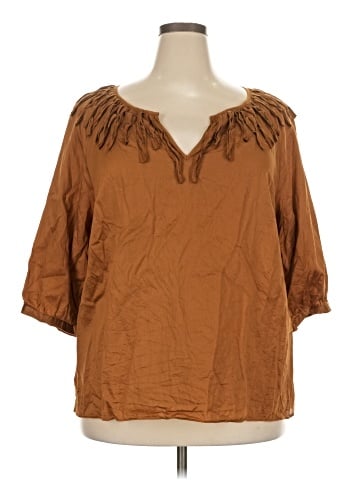 Talbots 3/4 Sleeve Blouse (view 1)