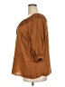 Talbots 100% Cotton Brown 3/4 Sleeve Blouse Size 2X - photo 5