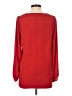 Eight Sixty 100% Polyester Red Long Sleeve Blouse Size S - photo 2