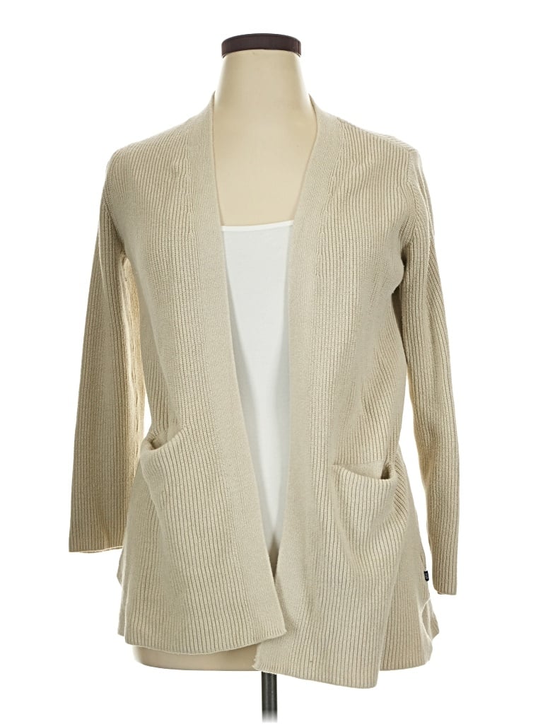 Pre-owned Gap Cardigan Sweater In Tan