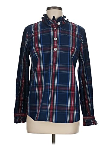 St. John's Bay Long Sleeve Button-Down Shirt (view 1)