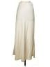Zara 100% Polyester Solid Ivory Casual Skirt Size XS - photo 2