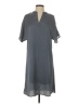 Neiman Marcus 100% Polyester Gray Casual Dress Size S - photo 1