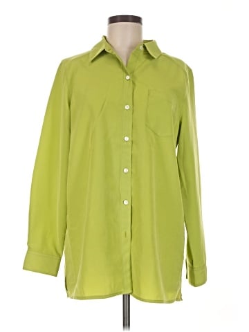 Travelsmith Long Sleeve Blouse (view 1)