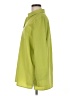 Travelsmith 100% Polyester Green Long Sleeve Blouse Size M - photo 5