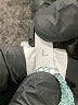 Unbranded 100% Polyester Chevron-herringbone Green Shorts Size L - photo 3