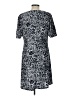 Tommy Hilfiger Paisley Gray Casual Dress Size 12 - photo 2