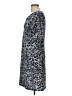 Tommy Hilfiger Paisley Gray Casual Dress Size 12 - photo 5