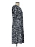 Tommy Hilfiger Paisley Gray Casual Dress Size 12 - photo 4