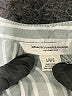 BeachLunchLounge Stripes Gray 3/4 Sleeve Button-Down Shirt Size L - photo 7