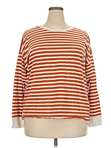 J.Crew Factory Store 3/4 Sleeve T-Shirt (view 1)
