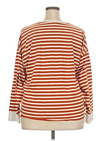 J.Crew Factory Store 3/4 Sleeve T-Shirt (view 2)