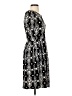 Lularoe Argyle Black Cocktail Dress Size XS - photo 4