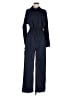 RIVET.UTILITY Solid Blue Jumpsuit Size L - photo 1