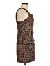 JOA 100% Polyester Tweed Brown Cocktail Dress Size M - photo 4