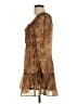 Blu Pepper 100% Polyester Brown Cocktail Dress Size L - photo 5