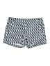 J.Crew Factory Store Chevron-herringbone Blue Shorts Size 10 - photo 1