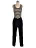 D.J. Summers Stripes Black Jumpsuit Size 8 - photo 1