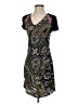 Custo Barcelona Paisley Black Cocktail Dress Size Sm (2) - photo 1