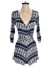 Brigitte Bailey Print Blue Romper Size S - photo 1