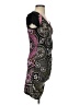 Custo Barcelona Paisley Black Cocktail Dress Size Sm (2) - photo 4