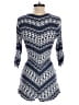 Brigitte Bailey Print Blue Romper Size S - photo 2