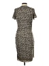 La Miel Animal Print Brown Casual Dress Size L - photo 2