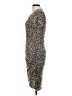 La Miel Animal Print Brown Casual Dress Size L - photo 5