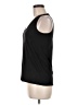 Max Studio 100% Pima Cotton Black Sleeveless T-Shirt Size M - photo 5