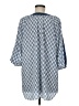 Rachel Zoe 100% Polyester Blue 3/4 Sleeve Blouse Size M - photo 2