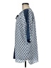 Rachel Zoe 100% Polyester Blue 3/4 Sleeve Blouse Size M - photo 5