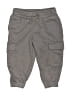 Member's Mark Solid Gray Cargo Pants 9-12 MO / 12 MO - photo 1