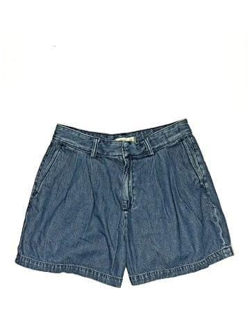 Madewell The Harlow Superwide Jean Short: Airy Denim Edition (view 1)