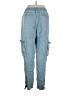 Generation Love 100% Lyocell Blue Cargo Pants Size XL - photo 2