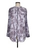 Rock & Republic Gray Long Sleeve Blouse Size M - photo 1