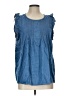 Maurices Blue Sleeveless Blouse Size L - photo 1