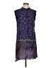 Veronica Beard 100% Silk Blue Casual Dress Size 2 - photo 1