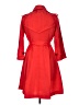 Club Monaco Red Trenchcoat Size 6 - photo 2