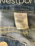 Westport Solid Blue Jeans Size 14 - photo 4