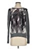 Ann Taylor Factory 100% Polyester Chevron-herringbone Gray Pullover Sweater Size S - photo 1